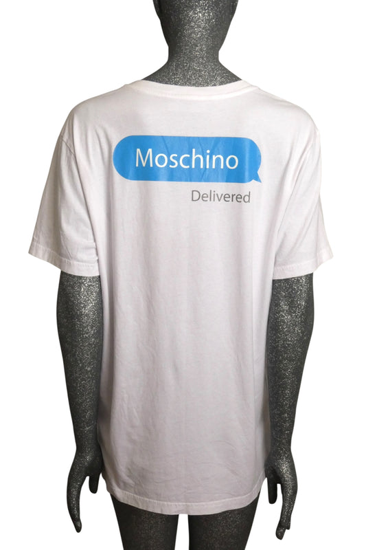 MOSCHINO COUTURE! - 2020 Graphic Print T-Shirt, Size 12