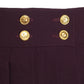 1980s Gaberdine Wrap Skirt, Size 6