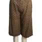 1970 Wool Blouse & Bermuda Shorts Ensemble, Size-2