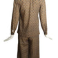 1970 Wool Blouse & Bermuda Shorts Ensemble, Size-2