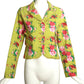 1995 Floral Denim Jacket, Size 4