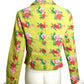 1995 Floral Denim Jacket, Size 4