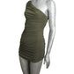 1980s One Shoulder Swimsuit, Size 6