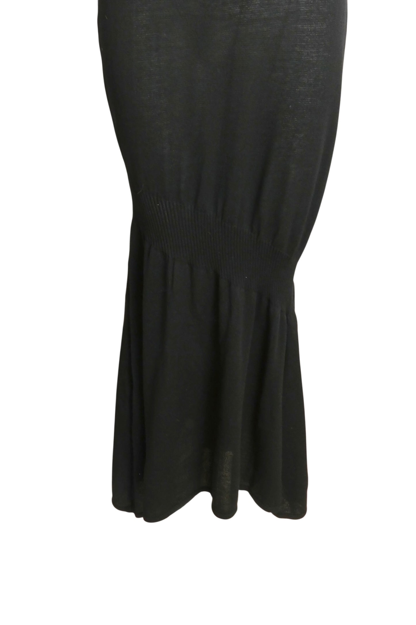 1999 One Shoulder Knit Gown, Size 8