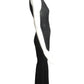 1999 One Shoulder Knit Gown, Size 8