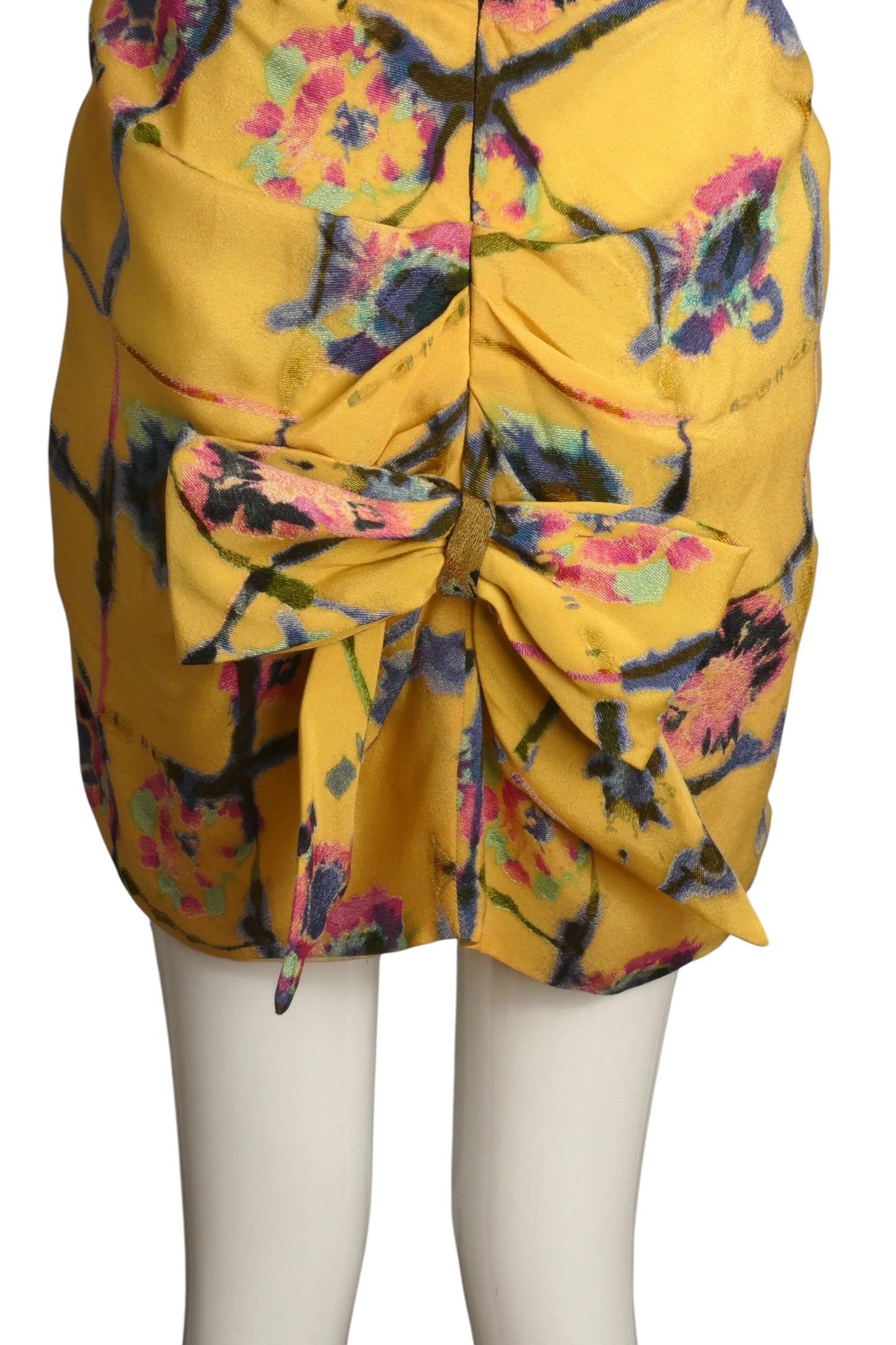 1995 Silk Brocade Cocktail Dress, Size-6