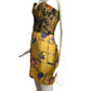 1995 Silk Brocade Cocktail Dress, Size-6