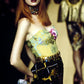 1995 Silk Brocade Cocktail Dress, Size-6