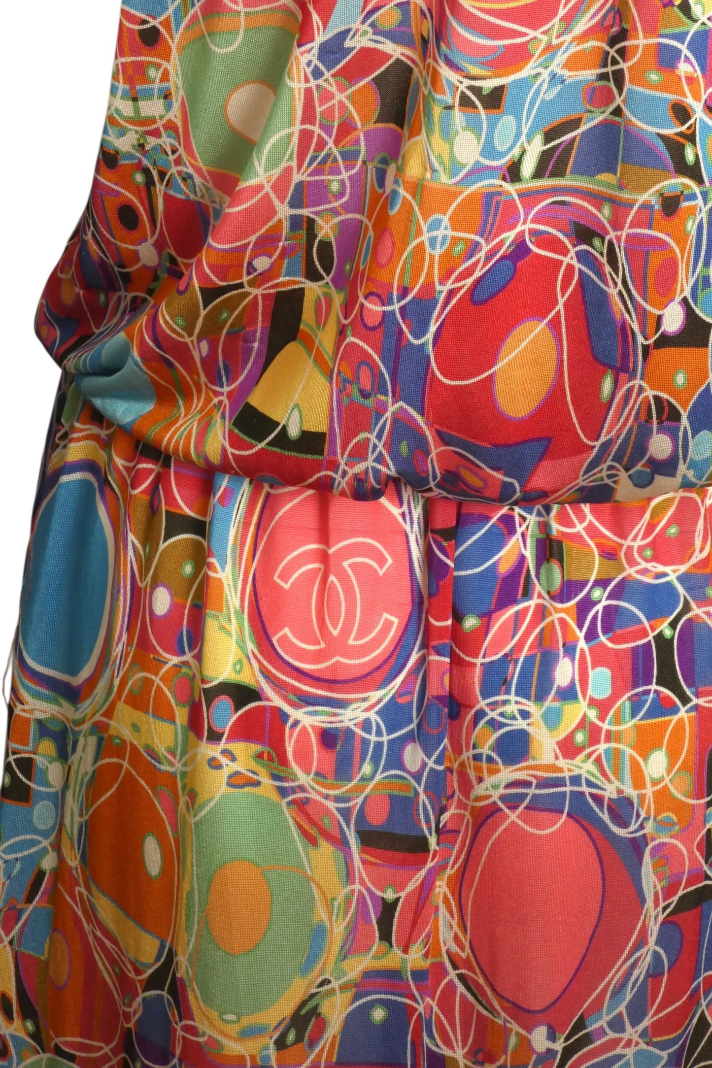 2008 Silk Summer Dress, Size 8