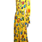 2018 Silk Wrap Dress, Size 6