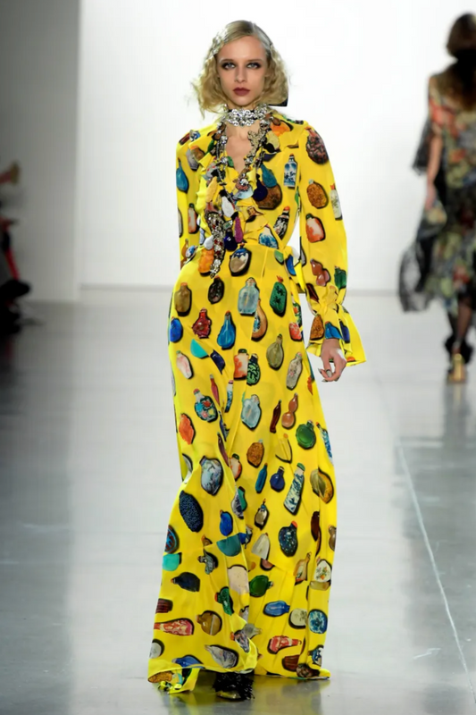 2018 Silk Wrap Dress, Size 6