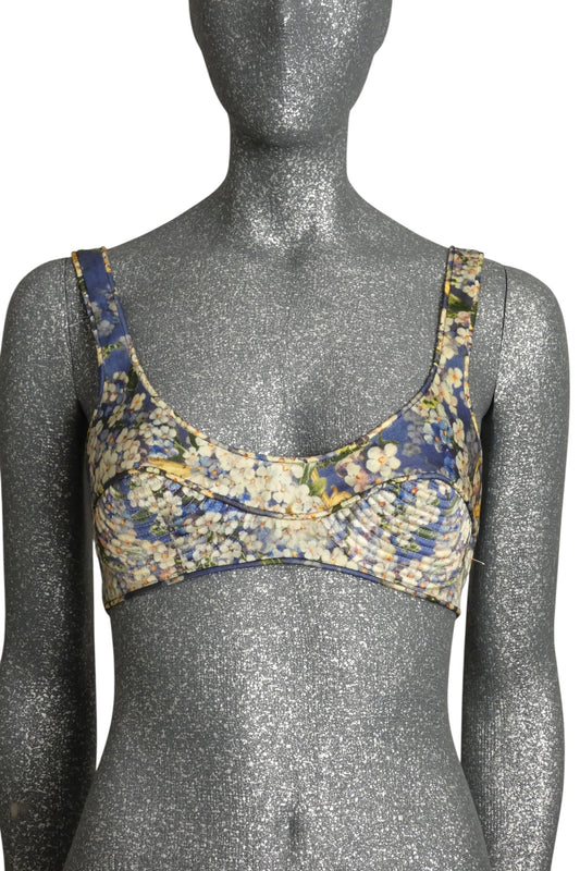ZIMMERMANN - NWT 2022 Quilted Bralette, Size 6