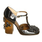 Jeweled Patent Mary Jane's, Size-39.5