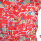 1981 Silk Print Dress, Size 4