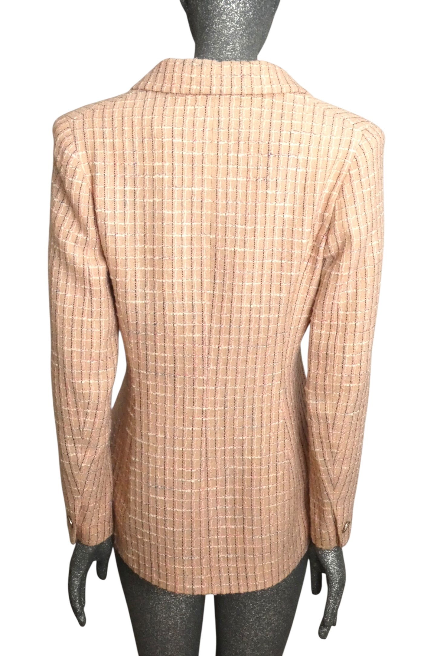 1998 Wool Tweed Blazer, Size-8