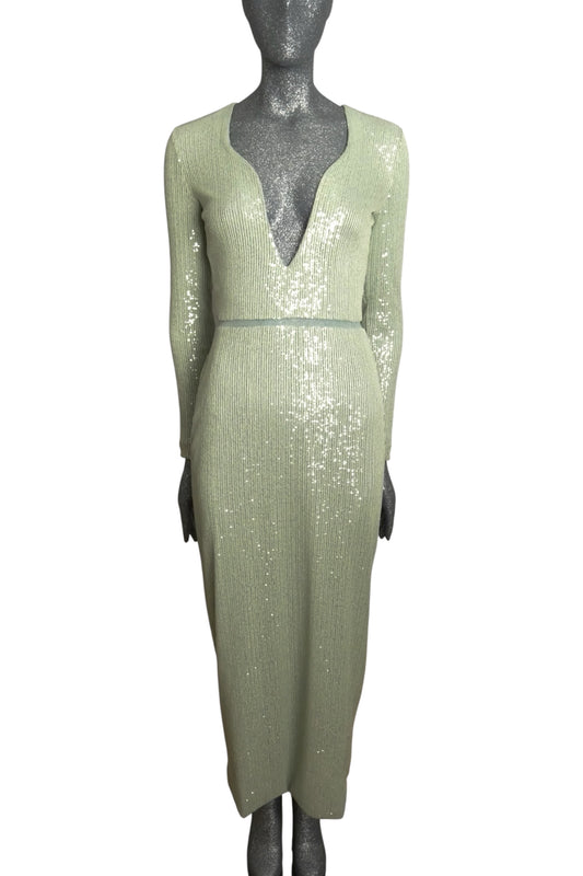 GIORGIO ARMANI - NWT Pailette Midi Dress, Size 2