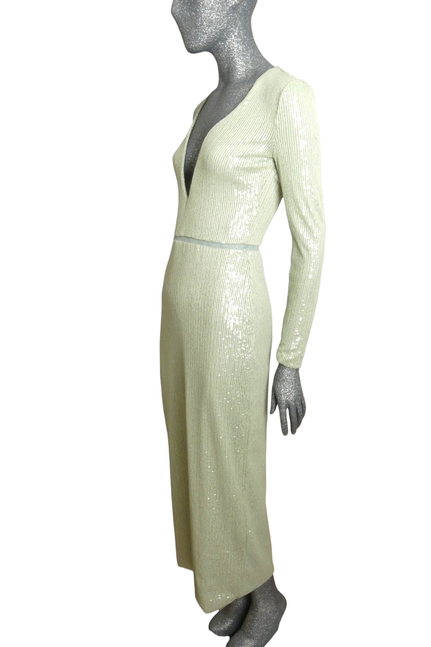 NWT Pailette Midi Dress, Size 2