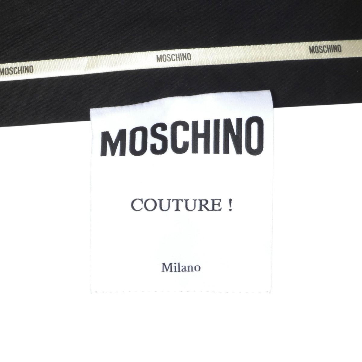 MOSCHINO COUTURE! - 2025 Black Slipper Pocket Pants, Multiple Items Available