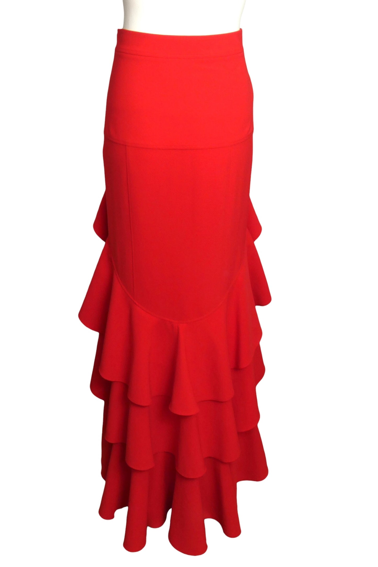 2024 High Low Gaberdine Skirt, Size 6
