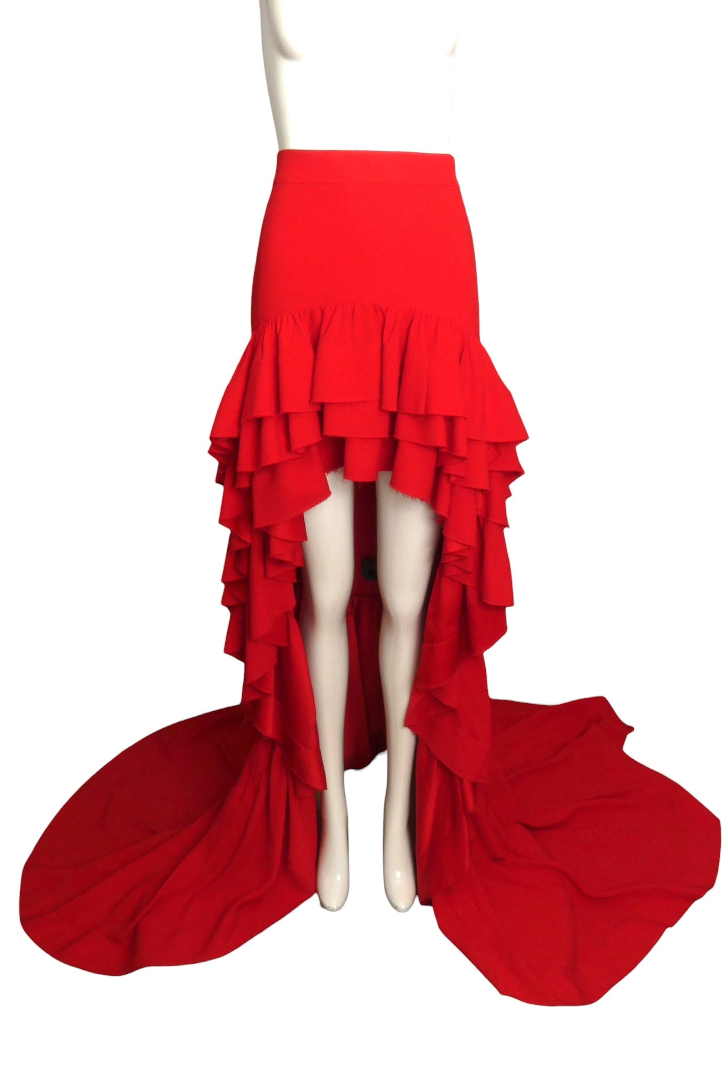 2024 High Low Trained Skirt, Size 6