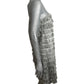 NWT 2023 Strapless Fringe Dress, Size 4