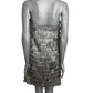 NWT 2023 Strapless Fringe Dress, Size 4