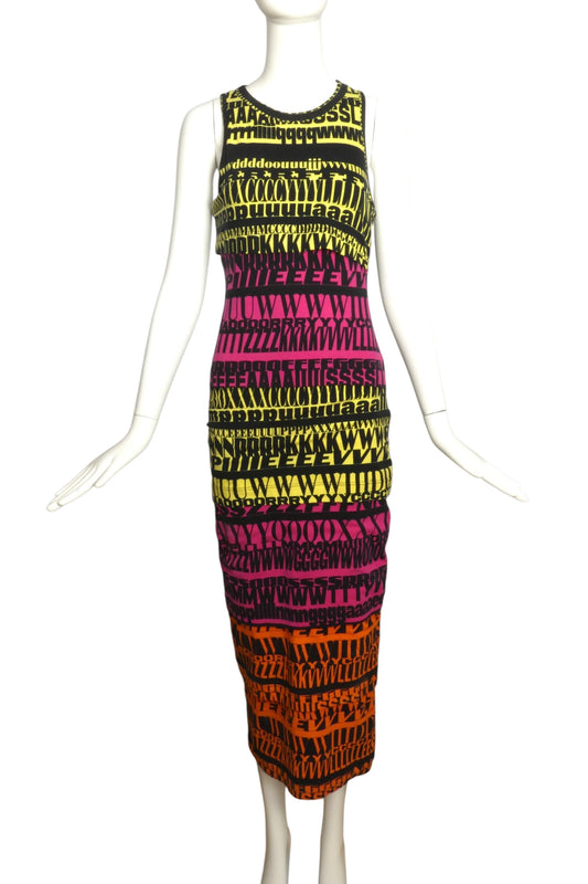 Cotton Knit Tiered Maxi Dress, Size-8