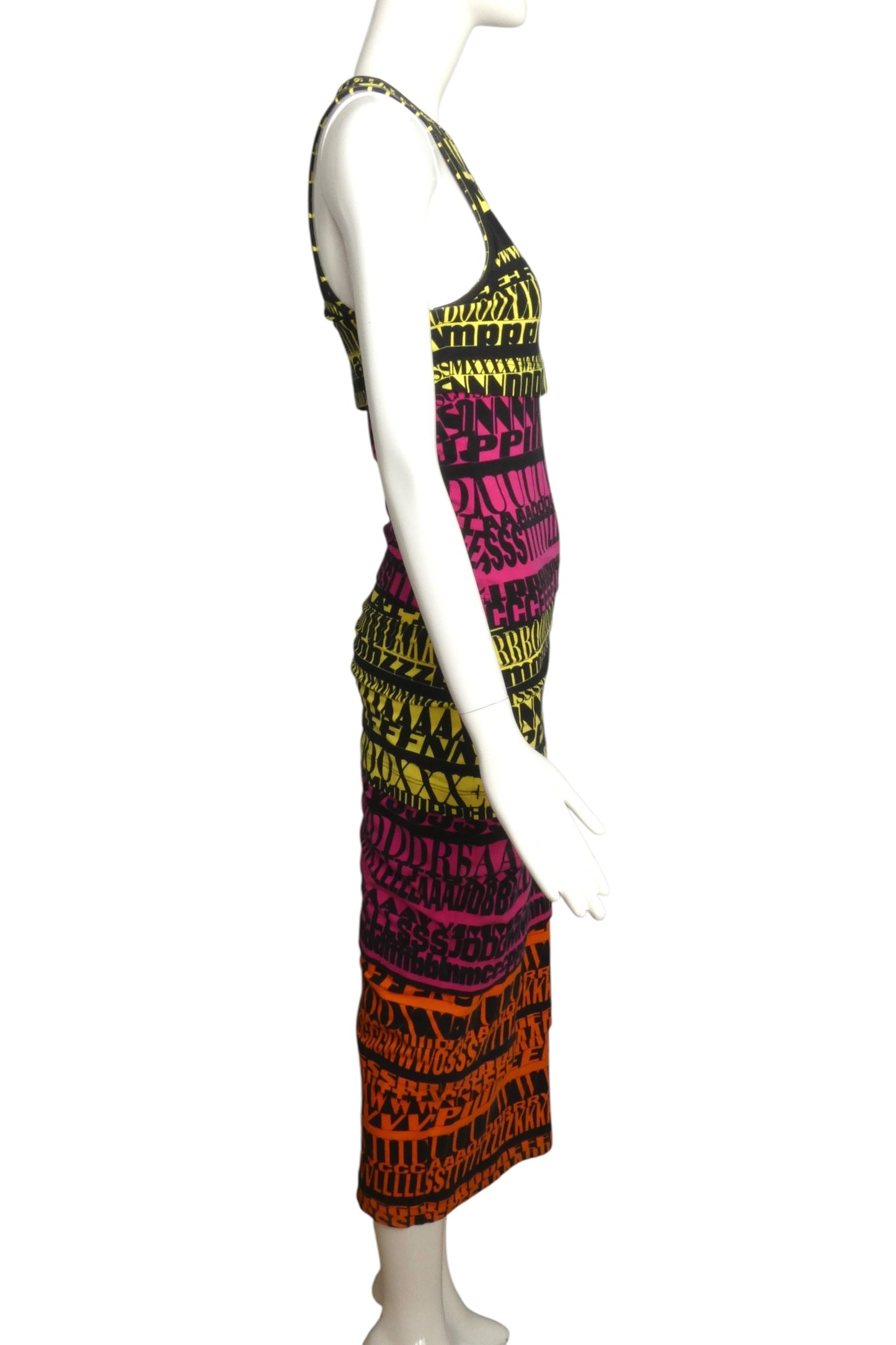 Cotton Knit Tiered Maxi Dress, Size-8