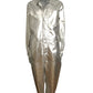 PACO RABANNE - 2020 Silver Metallic Jumpsuit, Size-Large