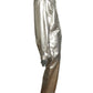 PACO RABANNE - 2020 Silver Metallic Jumpsuit, Size-Large