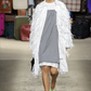 2025 Shredded Paper Overcoat, Size-4