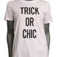 MOSCHINO COUTURE! - 2020 NWT Trick or Chic T-Shirt, Size-6