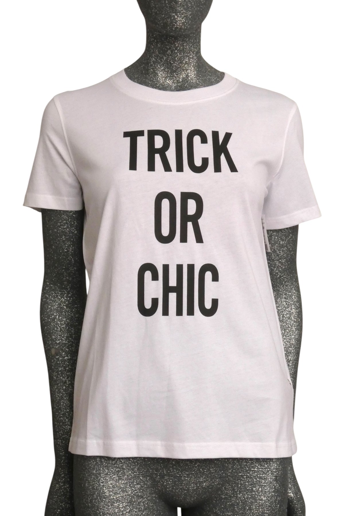MOSCHINO COUTURE! - 2020 NWT Trick or Chic T-Shirt, Size-6