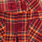 1970s Plaid Velvet Pantsuit, Size 2
