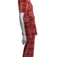 1970s Plaid Velvet Pantsuit, Size 2