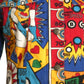 1990s Pinball Denim Jacket, SIze 6