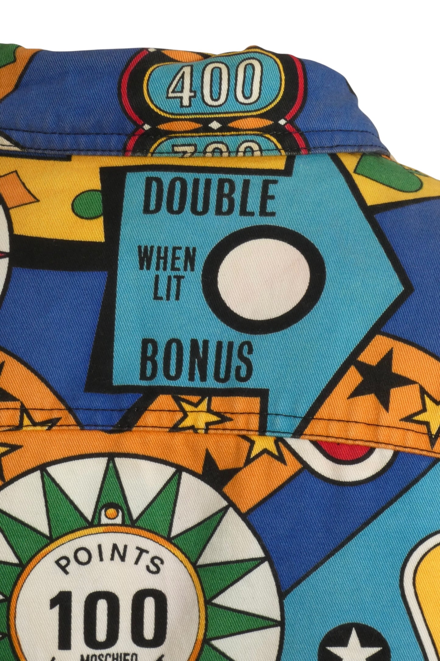 1990s Pinball Denim Jacket, SIze 6