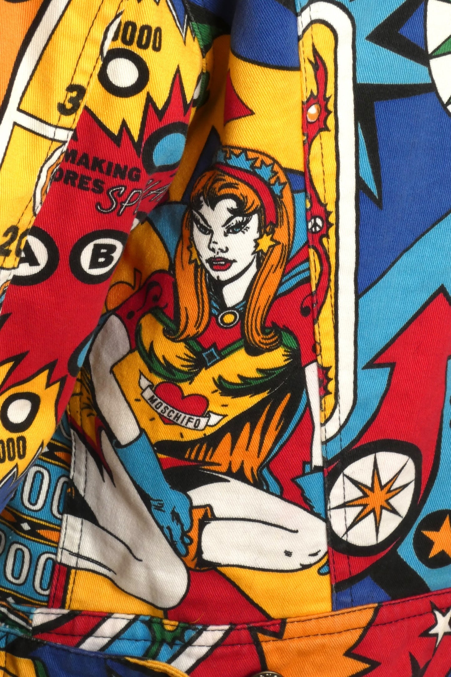 1990s Pinball Denim Jacket, SIze 6