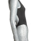 NORMA KAMALI - NWT 1980s High-Cut Low-Back One-Piece Swimsuit, Size 8