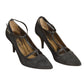 2014 Leather T-Strap Pumps, Size 37.5