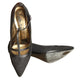 2014 Leather T-Strap Pumps, Size 37.5