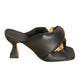 Chain Twisted Mules, Size-37.5