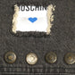1990s Denim "King of Hearts" Jacket, Size 8