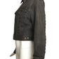 1990s Denim "King of Hearts" Jacket, Size 8
