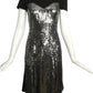 Knit & Sequin Party Dress, Size-6