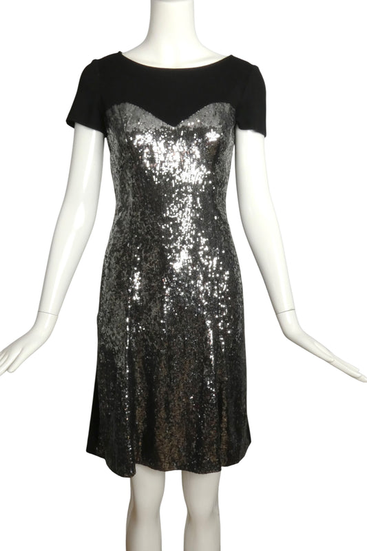 Knit & Sequin Party Dress, Size-6