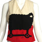 1990s Flannel Sheep Vest, Size 4