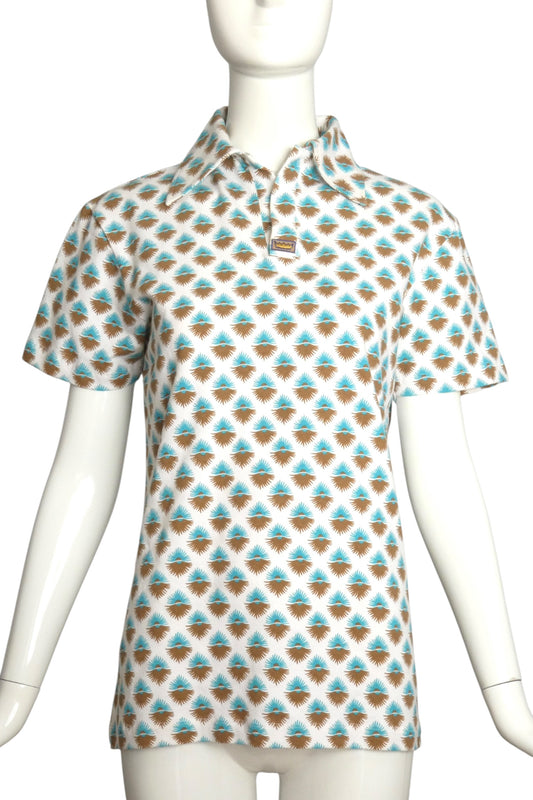 Cotton Knit Polo Shirt, Size-Small
