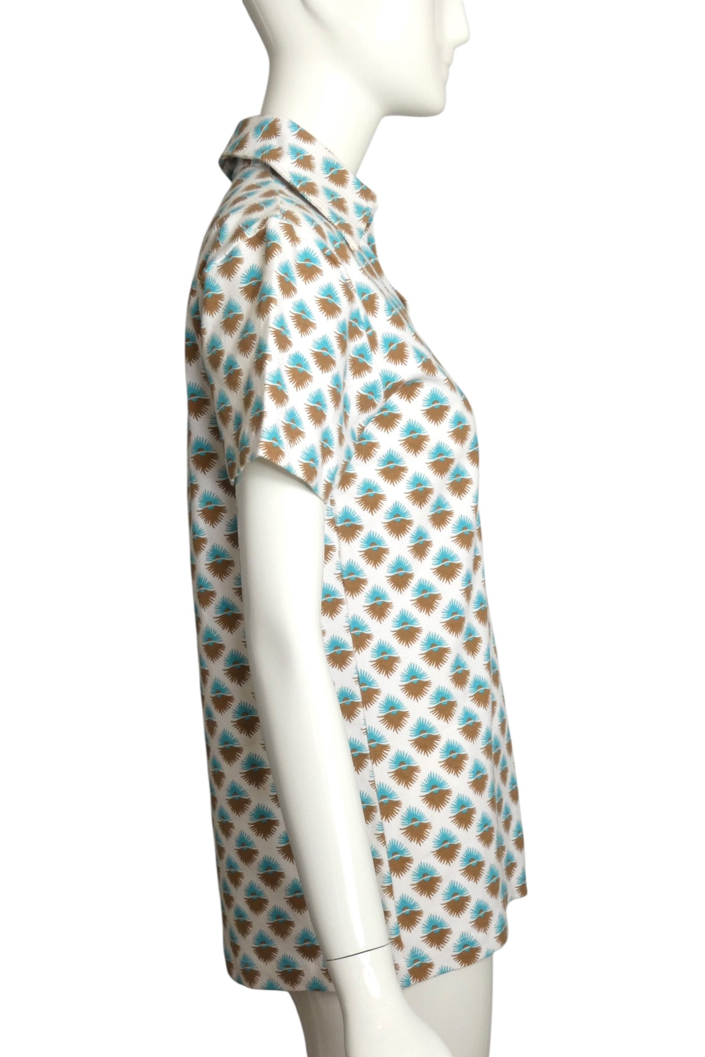 Cotton Knit Polo Shirt, Size-Small