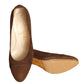 1980s Suede Cap Toe Pumps, Size-37.5